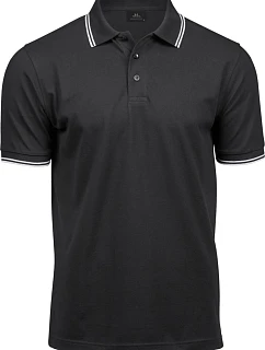 TJ Pánské elastické piqué polo 18. black/white model 22497416 - Tee Jays