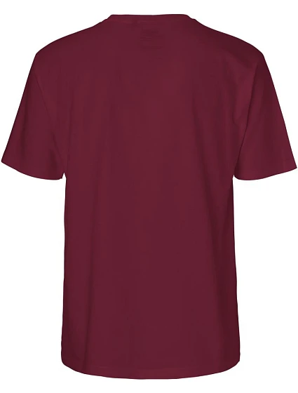 O Pánské tričko z těžké bio bavlny bordeaux model 22504289 - Neutral O Pánské tričko z těžké bio bavlny bordeaux model 22504289 - Neutral