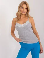 Blúzka D16113Z02637A sivá Blúzka D16113Z02637A sivá