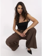 Spodnie MI SP model 21116711 brązowy - FPrice