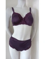 Ladyform mäkké maxi nohavičky tmavo fialové 00EH - Triumph