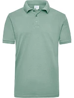 JN 801 Pánské pracovní piqué polo z těžké bavlny green model 22490501 - Daiber JN 801 Pánské pracovní piqué polo z těžké bavlny green model 22490501 - Daiber