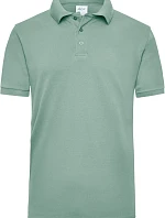 Daiber JN 801 Pánske pracovné polo tričko z hrubej bavlny 02.0801 foggy green