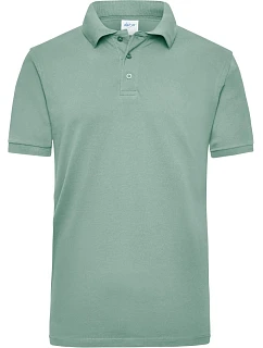 JN 801 Pánské pracovní piqué polo z těžké bavlny  green model 22490501 - Daiber