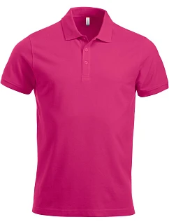 Classic S/S Pánské piqué polo z těžké bavlny bright model 22457181 - Clique