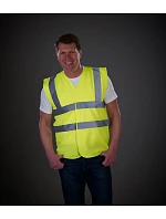 Bezpečnostná vesta Yoko HVW 100 Hi-Vis 79.W100 v malinovej farbe Bezpečnostná vesta Yoko HVW 100 Hi-Vis 79.W100 v malinovej farbe