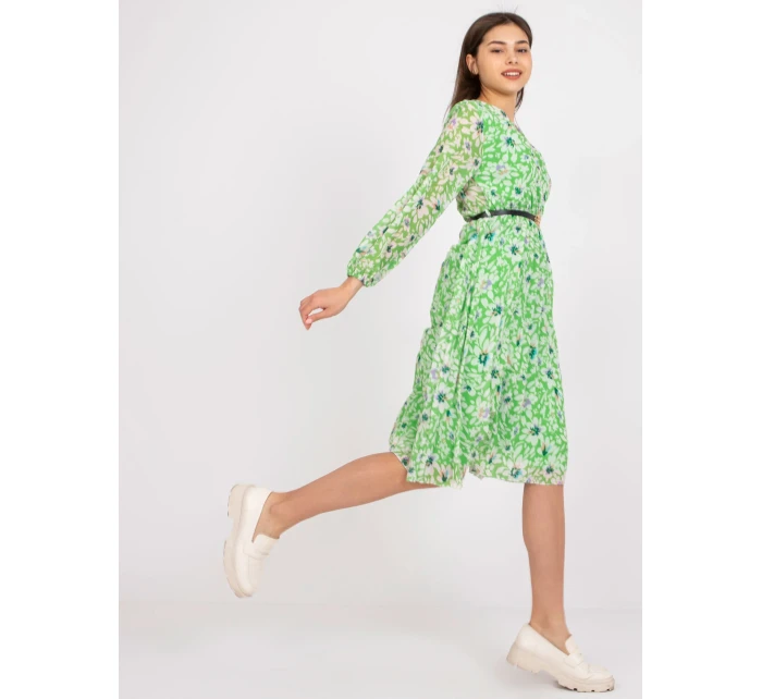 Šaty DHJ SK 10536A 1.80 svetlo zelená