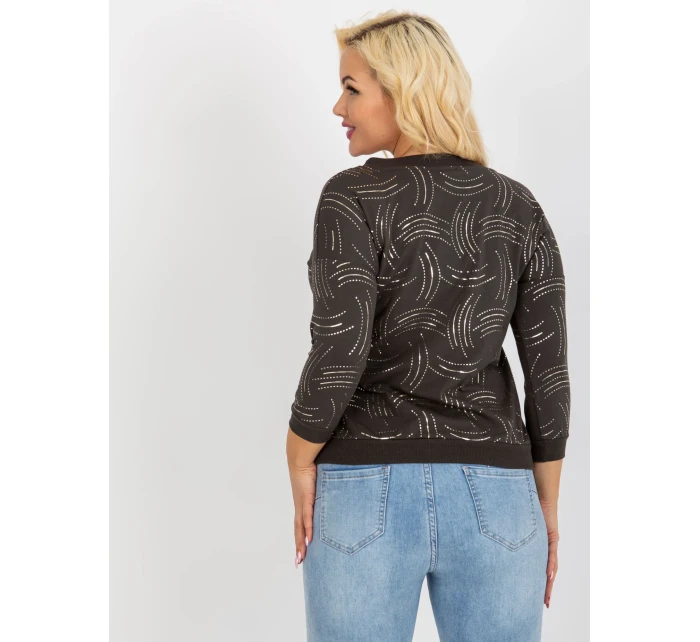 Blúzka RV BZ 8514.04P tmavá khaki Blúzka RV BZ 8514.04P tmavá khaki