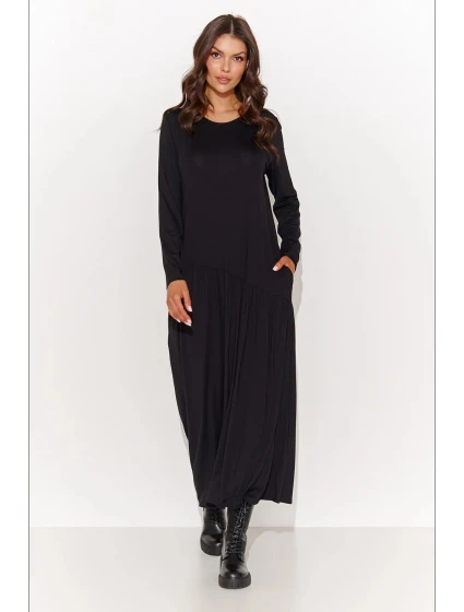 Dámské šaty model 21784947 Černá - Numinou Dámské šaty model 21784947 Černá - Numinou
