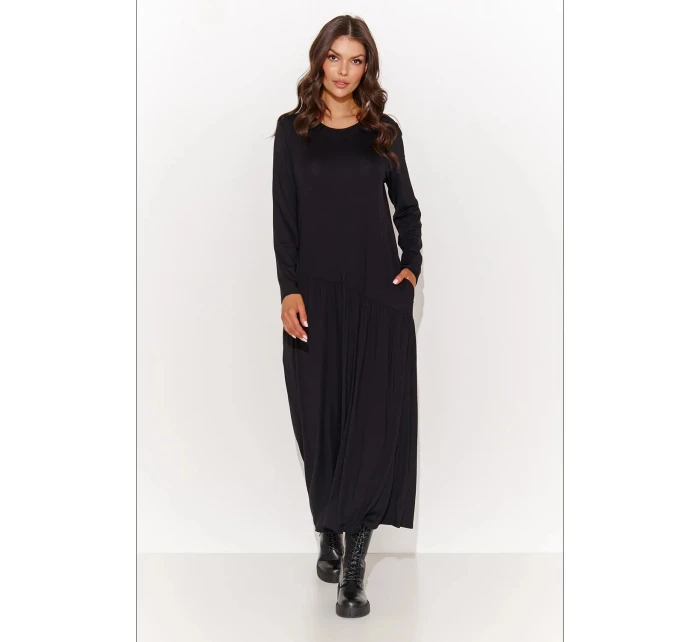 Dámské šaty model 21784947 Černá - Numinou Dámské šaty model 21784947 Černá - Numinou