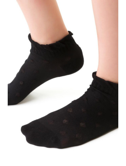 Dievčenské vzorované ponožky SOFT 004