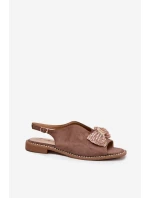 Sandále model 215709 Krok vo veľkom štýle