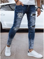FashionStreet pánske modré džínsové nohavice UX4319
