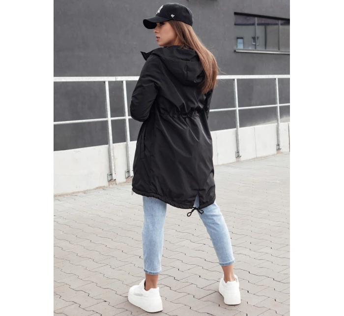 Dámská přechodná bunda parka černá Dstreet model 21979019 - FashionStreet Dámská přechodná bunda parka černá Dstreet model 21979019 - FashionStreet