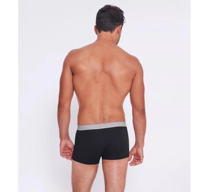 Pánske boxerky GO ABC 2.0 Hipster 2P - BLACK - čierna 0004 - SLOGGI Pánske boxerky GO ABC 2.0 Hipster 2P - BLACK - čierna 0004 - SLOGGI