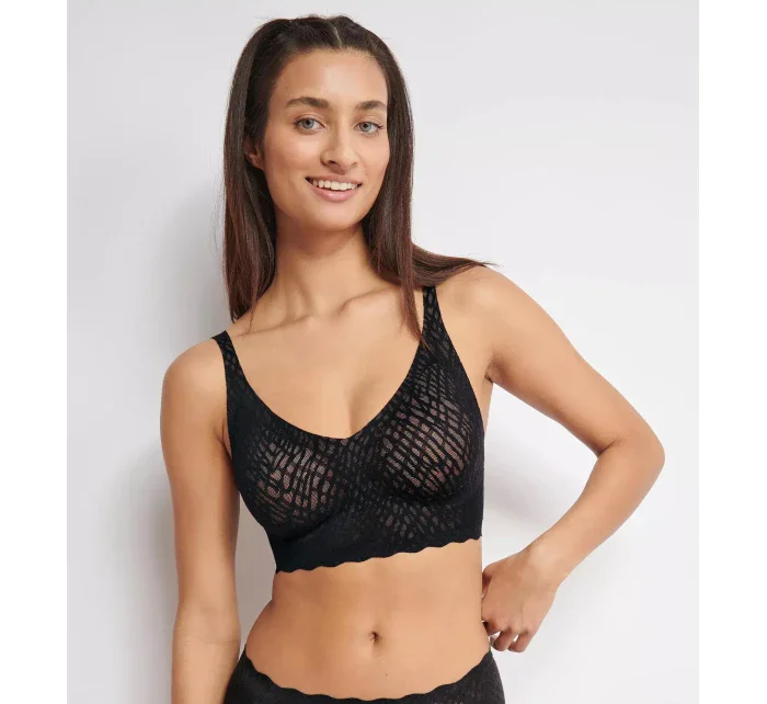 ZERO Feel Bliss Bralette - BLACK - black 0004 - SLOGGI