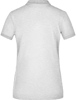 JN 709 Dámské elastické piqué polo model 22488540 grey heather - Daiber JN 709 Dámské elastické piqué polo model 22488540 grey heather - Daiber