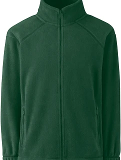 Kids Outdoor Fleece Dětská fleecová bunda model 22422186 bottle green - Fruit of the Loom