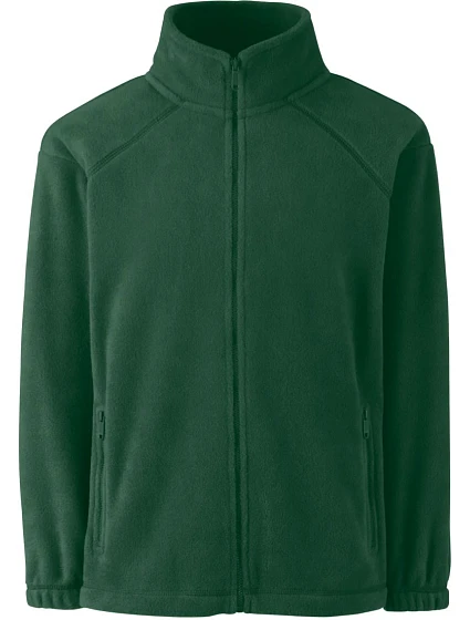 Fruit of the Loom Kids Outdoor Fleece Detská fleecová bunda 16.2511 fľašovo zelená Fruit of the Loom Kids Outdoor Fleece Detská fleecová bunda 16.2511 fľašovo zelená