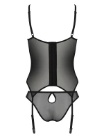 Passion model 18031302 corset kolor:black - festina