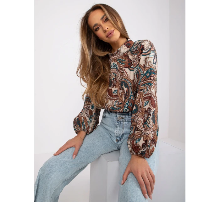 Blúzka DHJ BZ 15170.39 tmavá lila Blúzka DHJ BZ 15170.39 tmavá lila