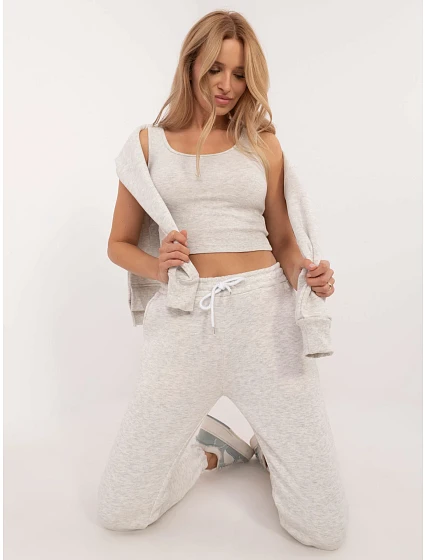 Komplet EM KMPL model 20576499 jasny szary - FPrice