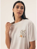 Dámske pyžamo Henderson 42684 Naranja w/r S-2XL Dámske pyžamo Henderson 42684 Naranja w/r S-2XL