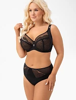 Gorsenia F007 Lotta Black S-4XL nohavičky