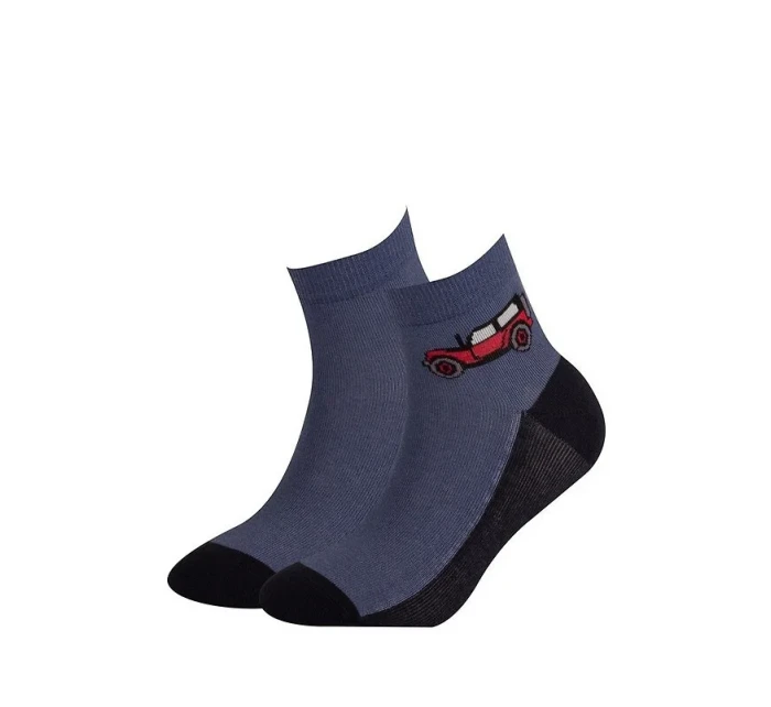 Chlapecké vzorované ponožky model 20908731 Cottoline 3032 - Gatta Chlapecké vzorované ponožky model 20908731 Cottoline 3032 - Gatta