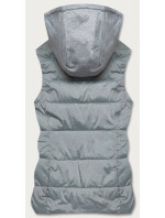 modrá dámská vesta s kapucí model 18186172 - DREAM STONE