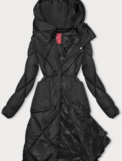 Černá zimní bunda s límcem model 18894379 - LHD
