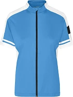 JN 453 Dámské cyklistické tričko se zipem model 22486702 cobalt - Daiber JN 453 Dámské cyklistické tričko se zipem model 22486702 cobalt - Daiber