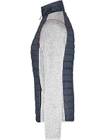 JN Dámská pletená hybridní bunda 02.0 light melange/anthracite melange model 22489300 - Daiber JN Dámská pletená hybridní bunda 02.0 light melange/anthracite melange model 22489300 - Daiber
