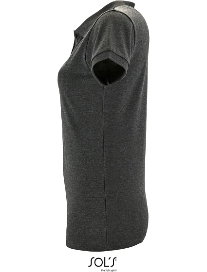 SOL'S Perfect Women Dámské piqué polo model 22522438 charcoal melange SOL'S Perfect Women Dámské piqué polo model 22522438 charcoal melange