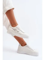 Dámské tenisky na platformě bílé model 21653076 - Boto