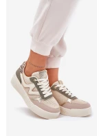 Dámské Sportovní Boty Na Platformě Leopardí Zelené model 21688942 - Boto