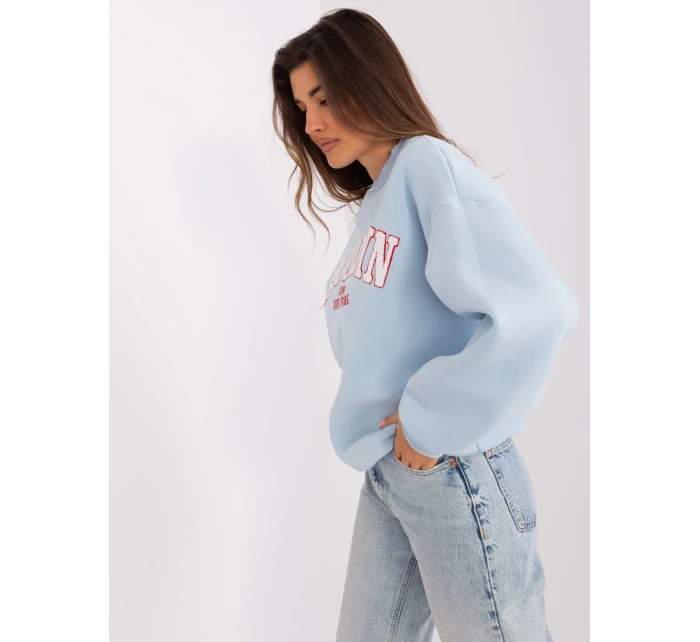 Bluza EM BL 617 model 19005871 jasny niebieski - FPrice Bluza EM BL 617 model 19005871 jasny niebieski - FPrice