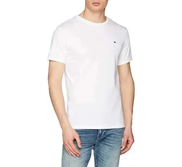 Pánské Tričko s krátkým rukávem model 20969707 bílé - Tommy Hilfiger