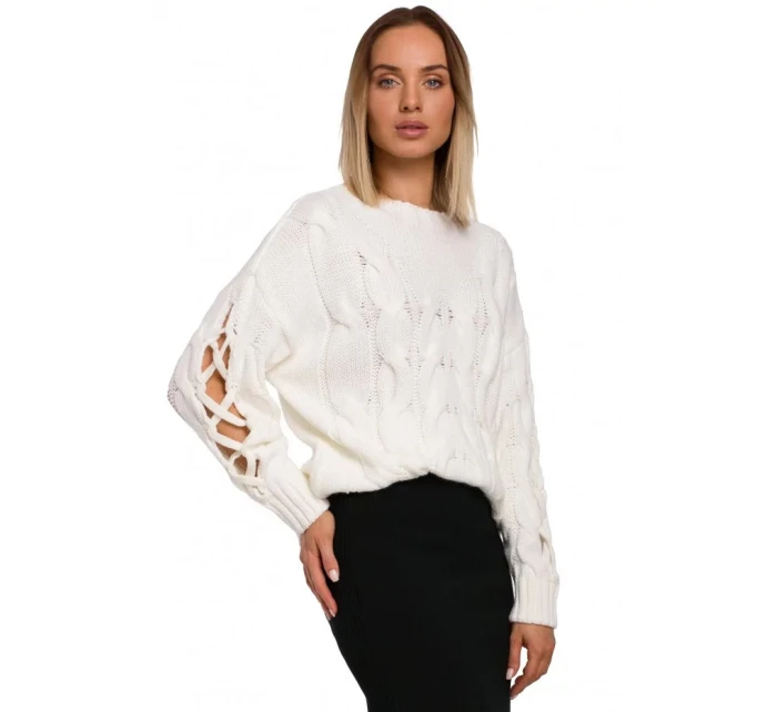 Dámsky sveter M539 fuchsiová - Moe