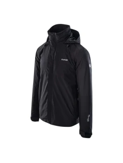 Pánska bunda Helmo Black - Hi-Tec