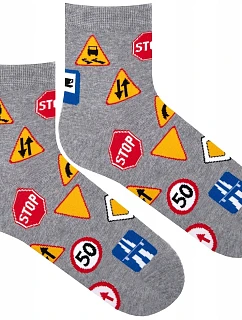 Ponožky Avangard model 22079311 značky šedé - Milena