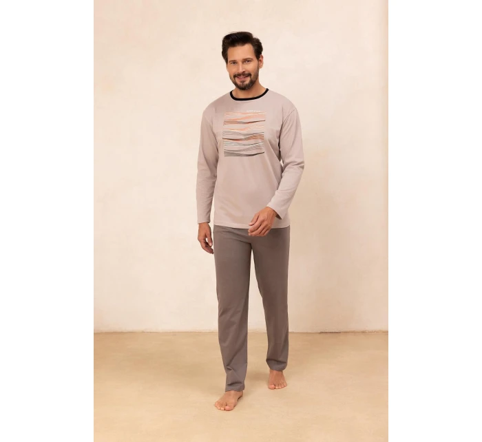 Pyžamo model 21251624 dlouhé/r 2XL Z25/26 pánské - Regina