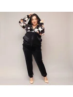 Černý dámský velurový komplet model 20070142 - Moon