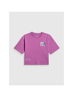 Dívčí volné tričko s potiskem model 22099331 - 4F