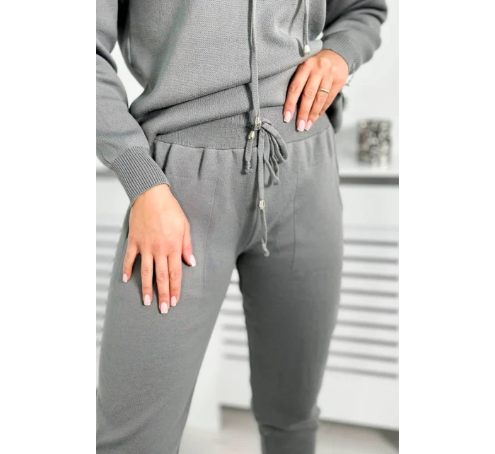 Svetr set Mikina + Kalhoty tmavě šedá