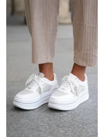 Dámské Tenisky Se Vzorem Bílé model 21683419 - Boto