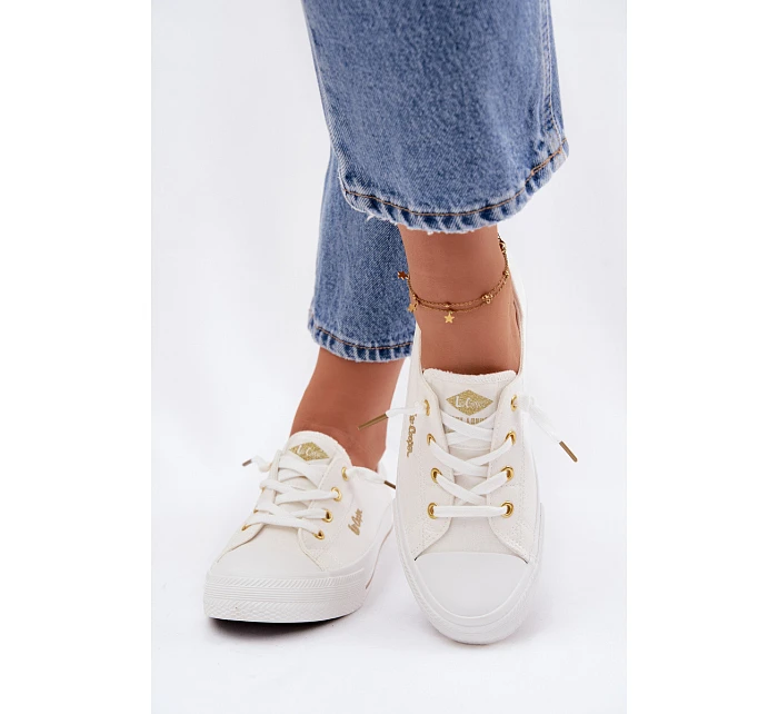 Dámské tenisky model 22100188 Bílé - Lee Cooper