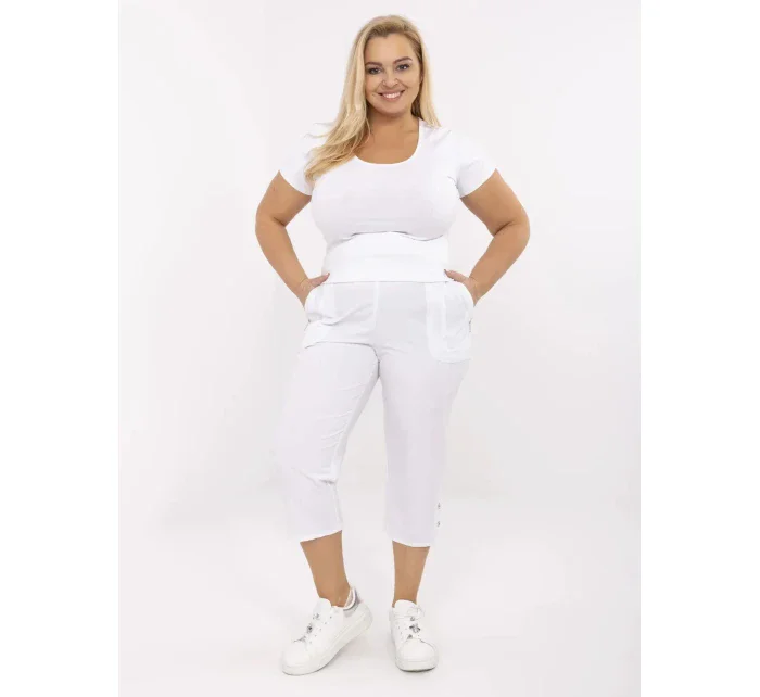 Nohavice AT SP 845.64 biele