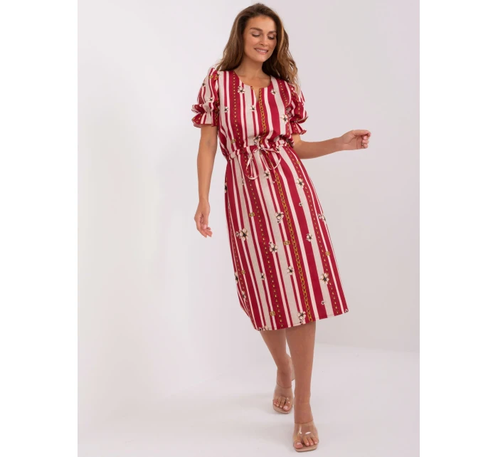 Šaty LK SK 507468 1.20P bordová