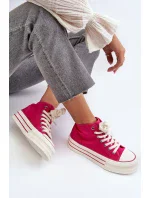 Dámské Tenisky na platformě Fuchsia Aineri Dámské Tenisky na platformě Fuchsia Aineri